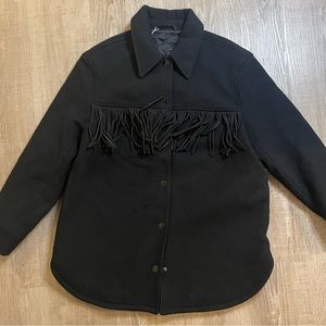 & other Stories fringe jacket
